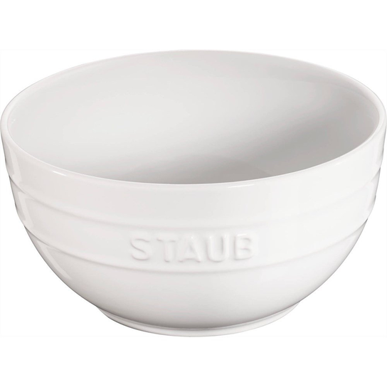 STAUB SERVING Miska okrągła 18 cm, biały Staub