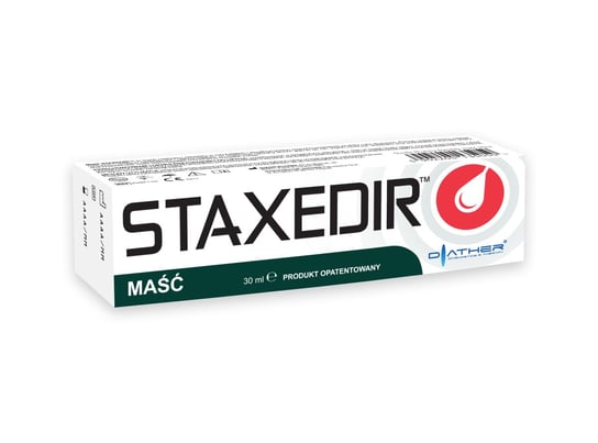 Staxedir™, Maść Hemostatyczna Na Krwawienia, 30ml DIATHER