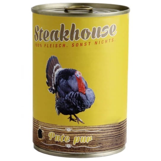Steakhouse pure turkey MEATLOVE dla psa, 410g Meatlove