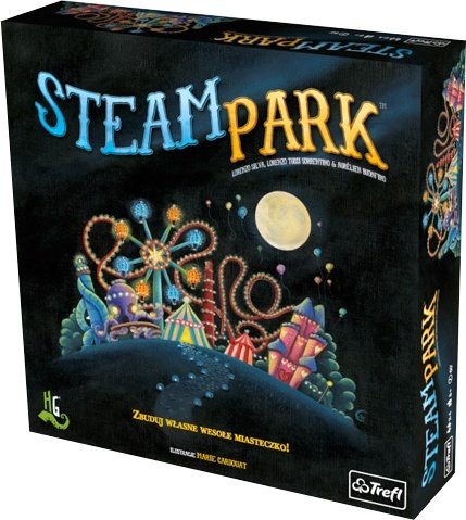 Steam Park, gra rodzinna, Trefl, Trefl