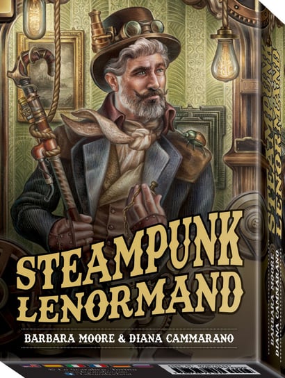 Steampunk Lenormand - karty do wróżenia Oracle Lo Scarabeo