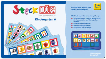 SteckLÜK. Kindergarten 6: Alter 3 - 4 (blau) Georg Westermann Verlag, Georg Westermann Verlag Gmbh