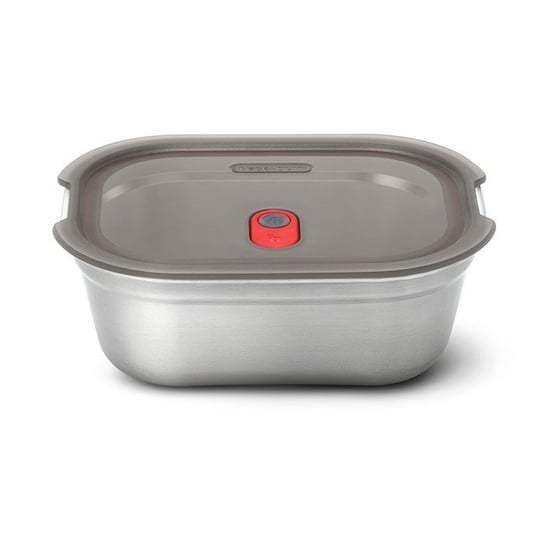 Steel Food Box Large - Grey / Red Fr Black+Blum