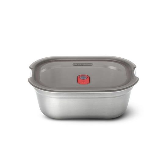 Steel Food Box Medium - Grey / Red Fr Black+Blum
