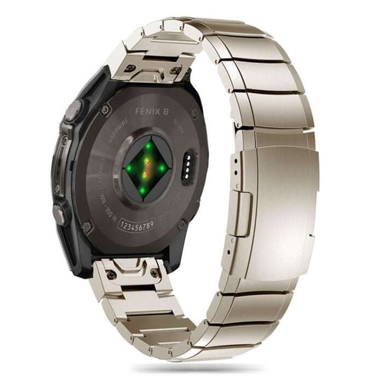 STEELBAND opaska pasek bransoleta GARMIN FENIX 5/6/6 PRO/7/8 (47mm) TITANIUM Bestphone