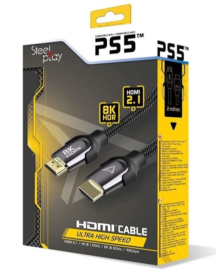 Steelplay HDMI 2.1 8K Ultra High Speed Cable SteelPlay