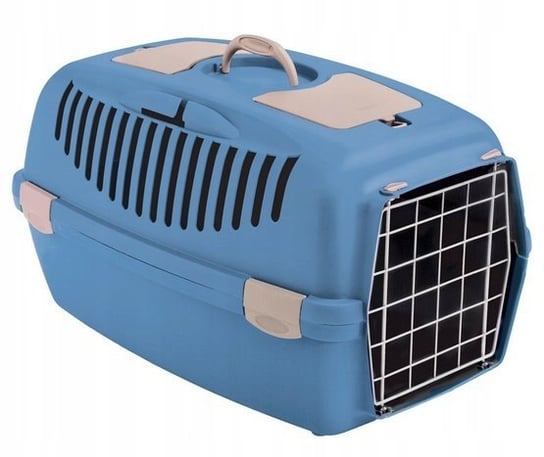 Stefanplast Transporter Gulliver 2 metalowe drzwi niebieski [99802] Zolux
