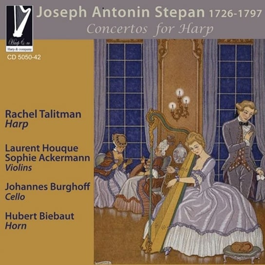 Steffan: Concertos For Harp Talitman Rachel, Burghoff Johannes, Ackermann Laurent, Biebaut Hubert