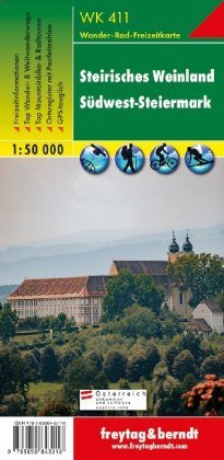 Steirisches Weinland 1 : 50 000 Freytag + Berndt, Freytag-Berndt Und Artaria