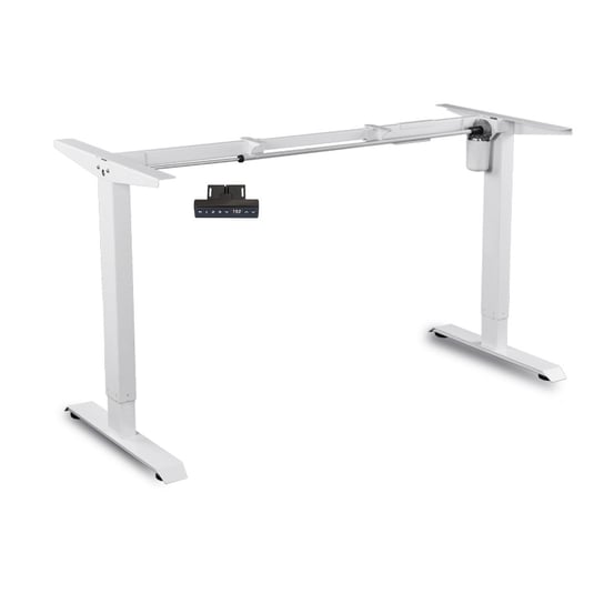 Stelaż biurka do gabinetu białe 100,5 cm Spacetronik z regulacją wysokości Spacetronik