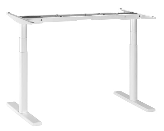 Stelaż biurka do gabinetu nowoczesne białe 100 cm Spacetronik z regulacją wysokości Spacetronik