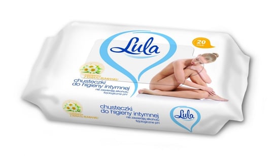 Stella, Lula, Chusteczki do higieny intymnej, 20 szt. Stella