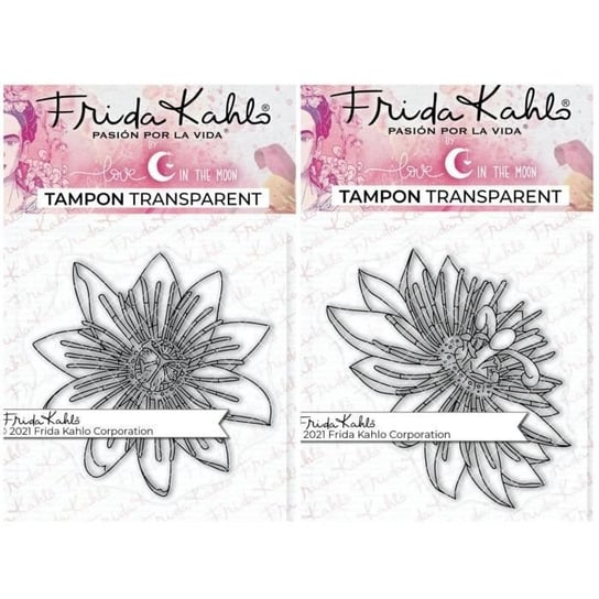 Stemple kreatywne - FRIDA KAHLO - Passionflower 2 + Passionflower 3 - 9,5 x 6,5 cm Youdoit
