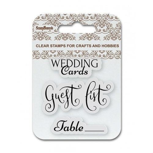 Stemple ozdobne - Wedding cards Scrapberrys