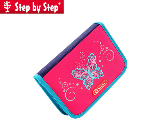 Step by Step, piórnik z wyposażeniem, Butterfly dancer Step by Step