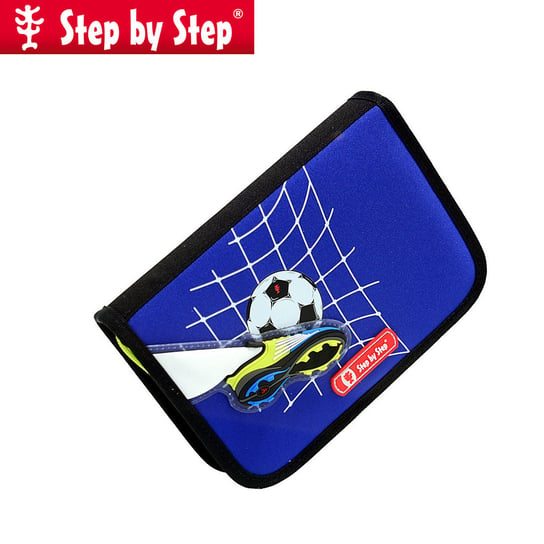 Step by Step, piórnik z wyposażeniem, Lamy, Top Soccer 3D Step by Step