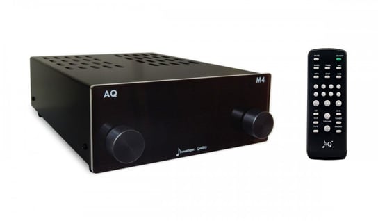 Stereofoniczny wzmacniacz AQ M4 z pilotem zdalnego sterowania AQ - Acoustique Quality