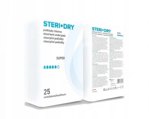 Steriwund - Podkład chłonny Steri-Dry 60x60, 25szt. Zarys