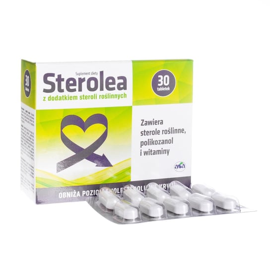 Sterolea, 30 tabletek ASA