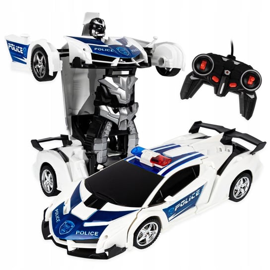 Sterowany Radiowóz Policyjny Robot Policja Auto AIG
