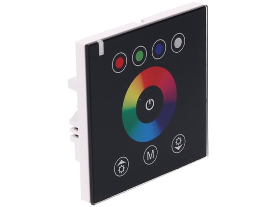 Sterownik LED panel RGB 3x4A czarny v2 12-24V Prescot Prescot
