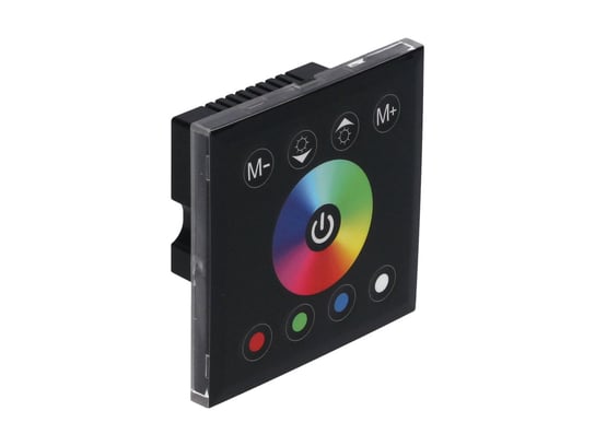 Sterownik LED panel RGBW 4x4A czarny 12-24V Prescot Prescot
