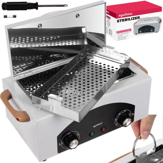 Sterylizator Gorącym Powietrzem 300W Dezynfekcja do Narzędzi 220°C + Timer SOULIMA Soulima