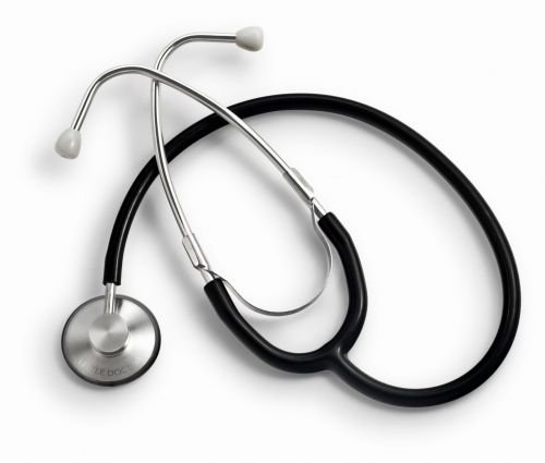 Stetoskop Prof-Plus Little Doctor jednogłowicowy do osłuchiwania tonów Korotkowa - czarny Little Doctor
