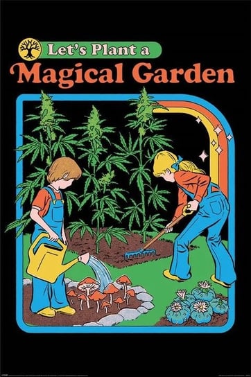 Steven Rhodes Magical Garden plakat 61x91cm Pyramid Posters