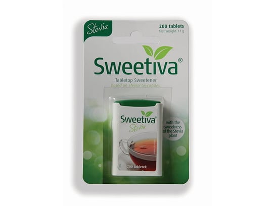 Stevia Sweetiva Słodzik Naturalny 200 Tabletek Langsteiner Langsteiner