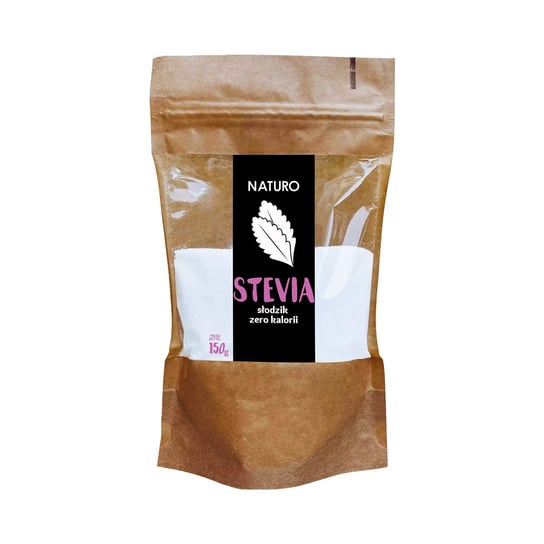 Stevia - zamiennik cukru bez kalorii (Stewia) 150 g Naturo Naturo