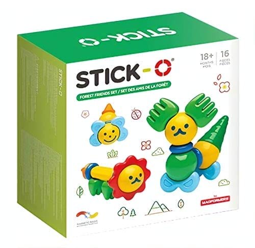 Stick-O Magnetyczne Klocki Dla Dzieci 1+ Kreatywna Zabawka Inna marka