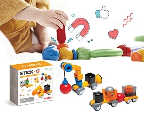 Stick-O Magnetyczne Klocki Dla Dzieci W Wieku 3+ Kreatywna Inna marka