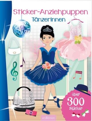 Sticker-Anziehpuppen Tänzerinnen Ars Edition Gmbh, Arsedition