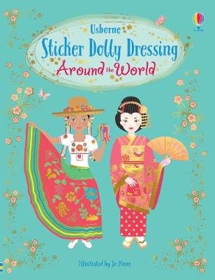 Sticker Dolly Dressing Around the World Bone Emily