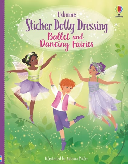 Sticker Dolly Dressing Ballet and Dancing Fairies Watt Fiona