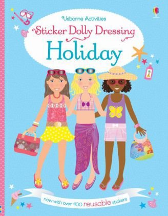 Sticker Dolly Dressing Holiday Bowman Lucy