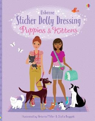 Sticker Dolly Dressing Puppies and Kittens Watt Fiona