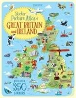 Sticker Picture Atlas of Great Britain and Ireland Melmoth Jonathan