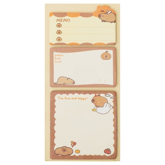 Sticky Notes, Be Capy!, 3 Arkusze Empik