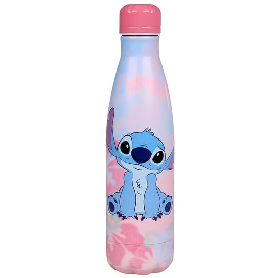 Stitch Disney Różowo-błękitna butelka termiczna ze stali nierdzewnej 500ml 500 ml Disney