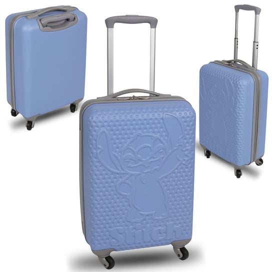 Stitch Disney Walizka w twardej obudowie, walizka na kółkach, walizka kabinowa 54x35x21cm Disney