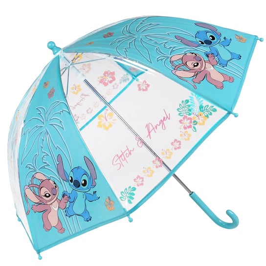 Stitch i Andzia Transparentna parasolka dla dziecka Uniwersalny Disney