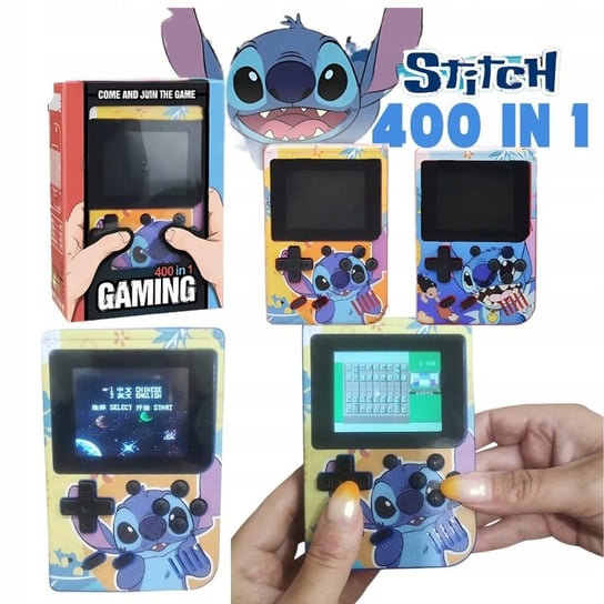 Stitch Retro Konsola 400W1 Graj W Ulubione Klasyki W Dowolnym Miejscu! Inny producent