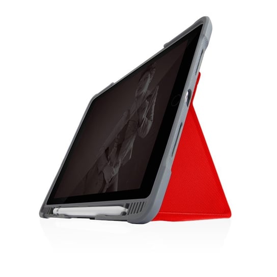 STM Dux Plus Duo - Etui iPad 10.2" 8 (2020) / 7 (2019) (Red) Forcetop