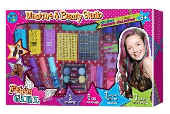 Stnux, zestaw kosmetyczny dla dzieci, Manicure&Beauty Studio toys inn