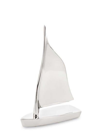 Stojąca Figurka Małej Białej Łódki 25X17X6,5 Cm Art-Pol