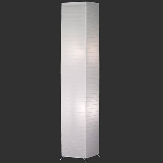 Stojąca lampa Bamboo R40122001 papierowa tuba biała podłogowa RL Light