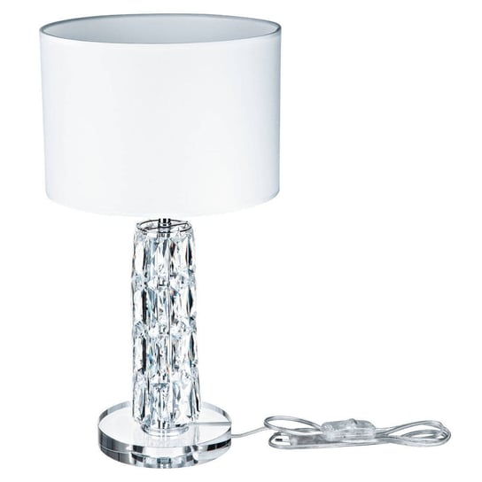 Stojąca LAMPA stołowa TALENTO DIA008TL-01CH Maytoni abażurowa LAMPKA crystal glamour chrom Maytoni