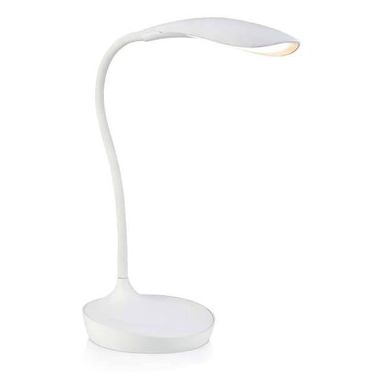 Stojąca LAMPKA biurkowa SWAN 106093 Markslojd nocna LAMPA stołowa LED 4,6W 3000K z wbudowanym portem USB biała Markslojd